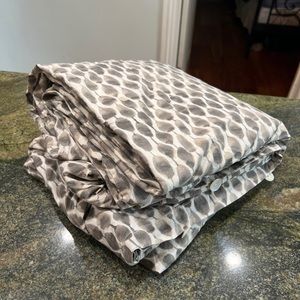 Organic West Elm King Duvet